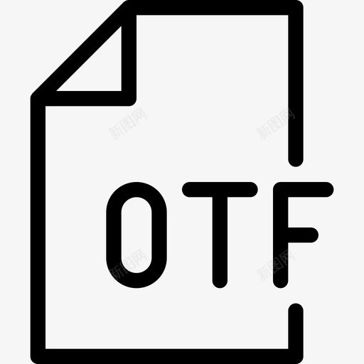 otf页面说明图标svg_新图网 https://ixintu.com otf 信息 指南 文件 文档 设计 设计文件行图标 说明 页面