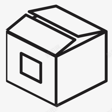 箱子集装箱运费图标图标