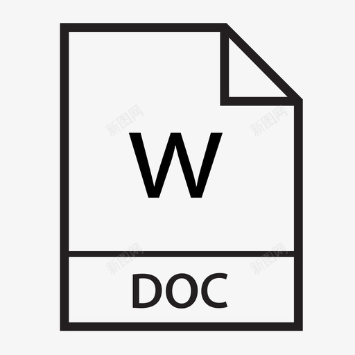 文档文件worddoc标记图标svg_新图网 https://ixintu.com worddoc worddoc文件 刷新 指示 文件类型 文档文件 标记 检查 添加
