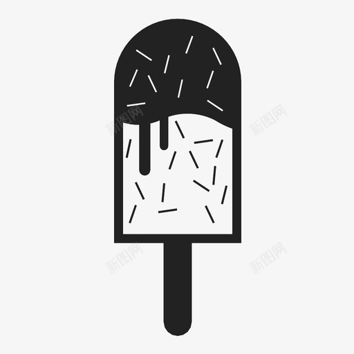冰棒招待浇头图标svg_新图网 https://ixintu.com 冰棒 冰淇淋 冷冻 冷的 夏季 多种口味 招待 洒布 浇头 甜点 食物