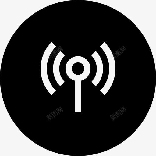 信号波发射机图标svg_新图网 https://ixintu.com ping wifi 信号 信标 发射机 天线 指示器 接口 接收 波 用户界面vol2差异