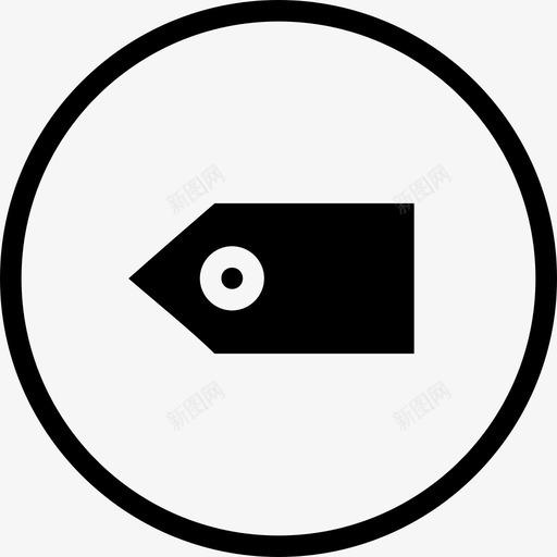 标签徽章信息图标svg_新图网 https://ixintu.com 价格 信息 关键字 名称 徽章 标签 用户界面roundsolidvol1 界面 票证
