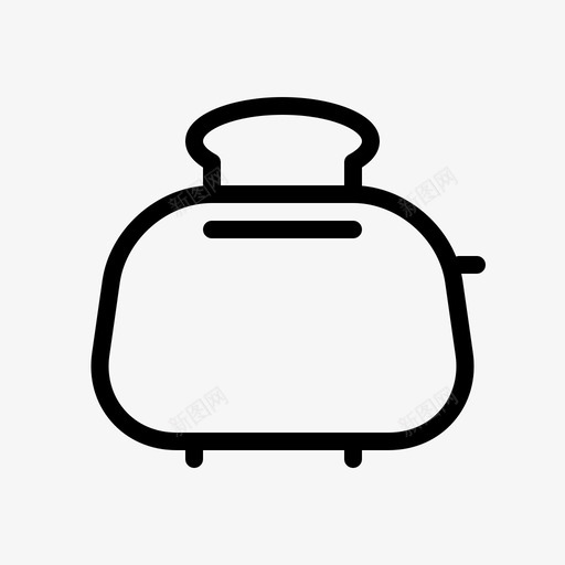 烤面包机烤箱烤箱加热器图标svg_新图网 https://ixintu.com 便利 加热器 厨房辅助设备 披萨机 烤箱 烤面包机烤箱 烹饪 电器 食物 餐厅 餐食
