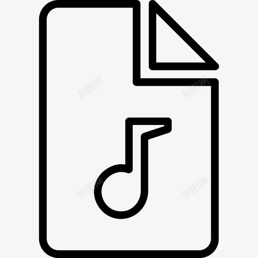 音乐文件粘贴音乐注释图标svg_新图网 https://ixintu.com mp3文件 复制 文档 歌曲 粘贴 编辑 音乐文件 音乐注释