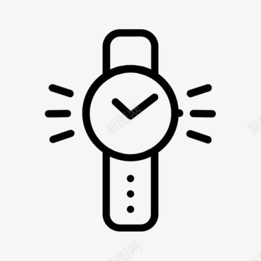 手表可穿戴定时器图标图标