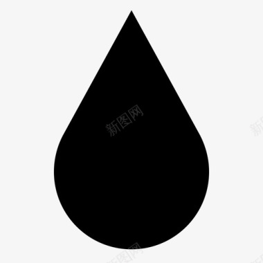 水滴出售石油图标图标