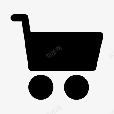 购物车销售推送图标图标