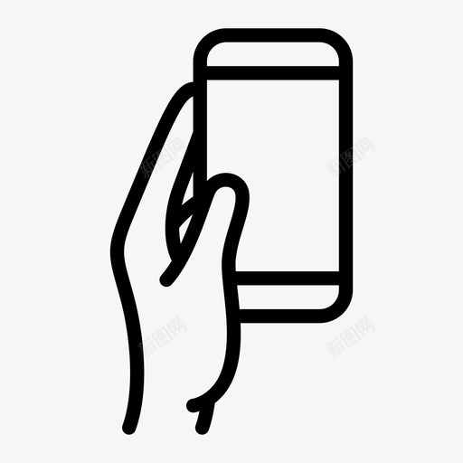 智能手机在手小巧功能强大图标svg_新图网 https://ixintu.com iphone 功能强大 小巧 手势 接入 智能手机在手 触摸屏 轻松 通话