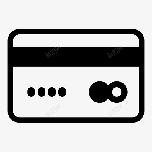信用卡现金债务图标svg_新图网 https://ixintu.com 交易 信用卡 债务 支付 现金 货币 购买