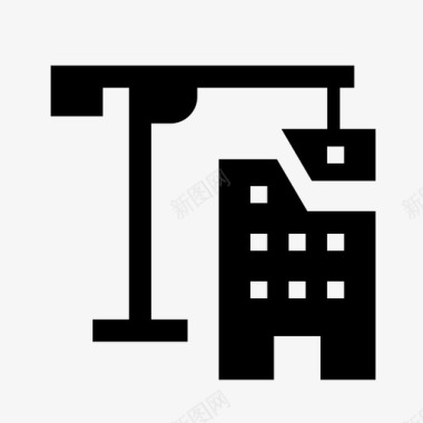 建筑施工纺织胶粘图标图标