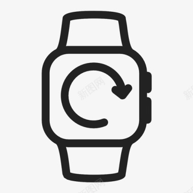 smartwatch刷新unionsubstract图标图标