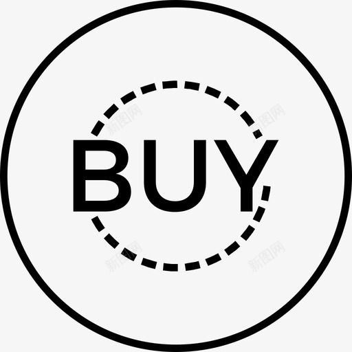 购买电子商务圆形线路图标svg_新图网 https://ixintu.com 电子商务圆形线路 购买