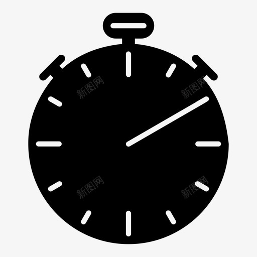 秒表10时钟持续时间图标svg_新图网 https://ixintu.com 固体收集 持续时间 时钟 时间 时间表 秒表10 计时器