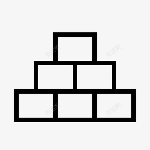 原则方块砖块图标svg_新图网 https://ixintu.com 原则 基础 墙壁 壁画 建筑 方块 服务设计工具 砖块 结构