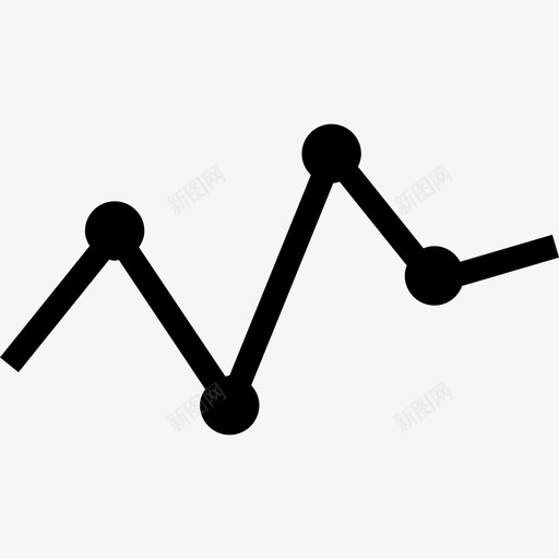 用点基本图标的直线图形分析业务统计svg_新图网 https://ixintu.com 基本图标的直线图形分析业务统计 用点