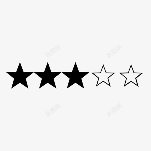 评级最喜欢五星图标svg_新图网 https://ixintu.com 五星 声誉 好 差 星级 最喜欢 评级 评级星级 资格