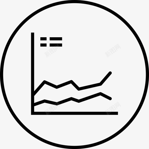 线图周期图数学图标svg_新图网 https://ixintu.com 业务 企业财务圆线 分析 周期图 图表 增长 数学 理论 相邻 线图 边缘