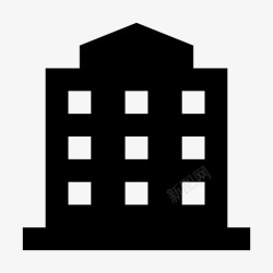 商场图标建筑住宅商场图标高清图片