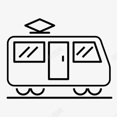 列车轨道交通铁路图标图标