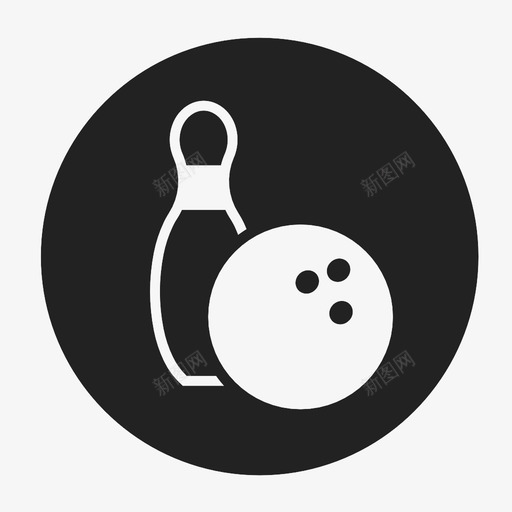 保龄球加乐趣图标svg_新图网 https://ixintu.com 乐趣 保龄球 删除 加 另一 朋友 检查 添加 运动