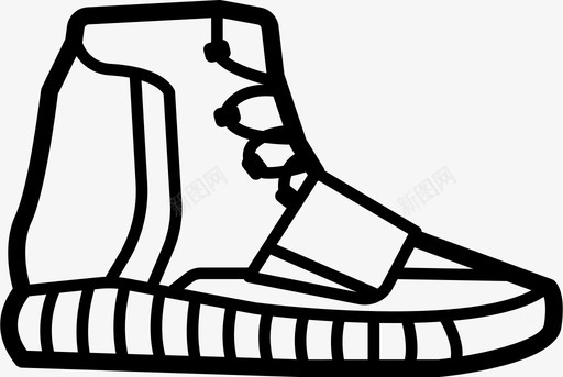 运动鞋拖鞋鞋图标图标