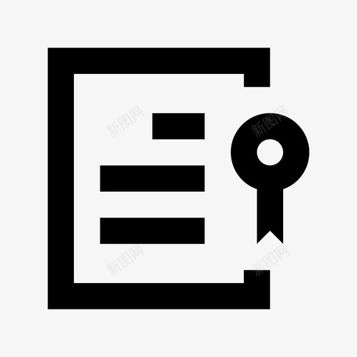 学位成就证书图标svg_新图网 https://ixintu.com 博士 学位 成就 文凭 研究生 硕士 装运和交付材料设计图标 证书