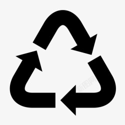 可回收不可回收回收再利用可回收图标高清图片