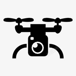 飞行的距离无人机摄像机距离图标高清图片