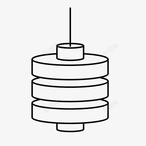 灯复古不图标svg_新图网 https://ixintu.com hansagnejakobson hold 不 中世纪现代闪电 丹麦语 出售 分层 复古 大胆 灯 设计 金色