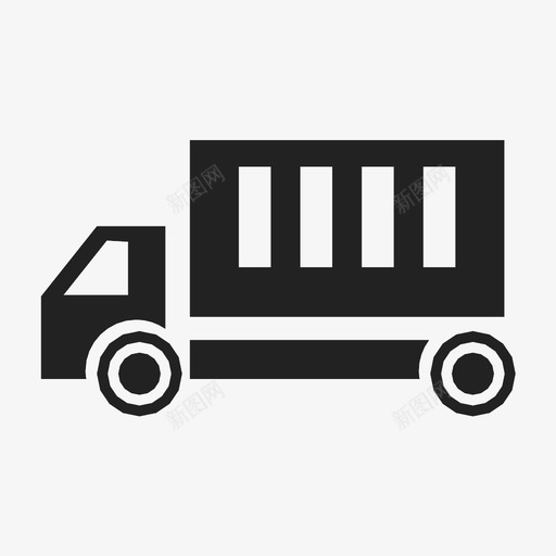 卡车运输车重型图标svg_新图网 https://ixintu.com 卡车 装载机 车辆 运输 运输车 重型