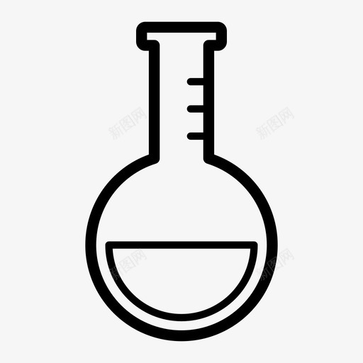 圆底烧瓶科学学校图标svg_新图网 https://ixintu.com 化学 圆底烧瓶 学校 实验室 教育 教育科学 混合 添加 物理 物质 科学