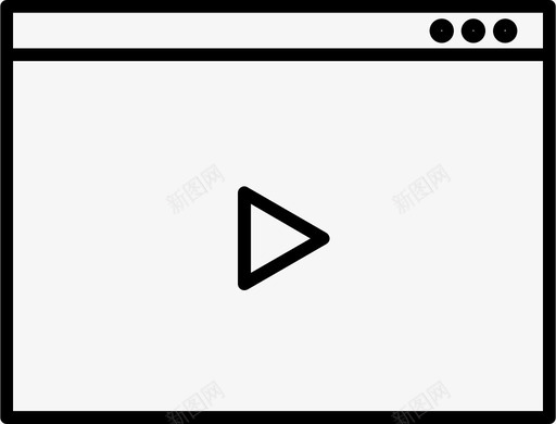 媒体播放器浏览器数码图标svg_新图网 https://ixintu.com windows 便携 在浏览器中播放 媒体播放器 数码 浏览器 视频 软件