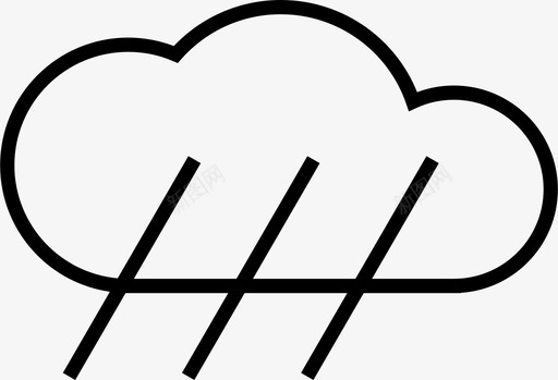 雨湿伞图标图标