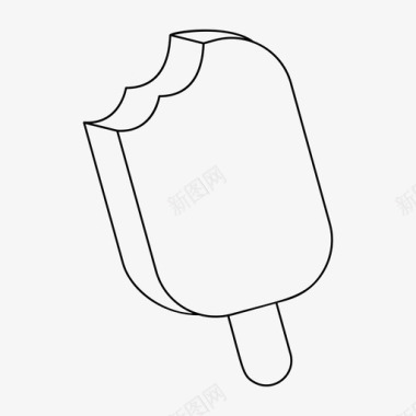 冰棒儿童果汁图标图标