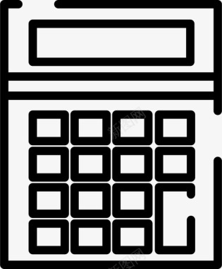 计算器乘法数学图标图标