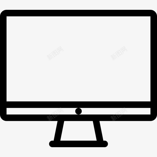 显示器电脑电子产品图标svg_新图网 https://ixintu.com 小工具 屏幕 显示器 电器概述 电子产品 电脑 电视