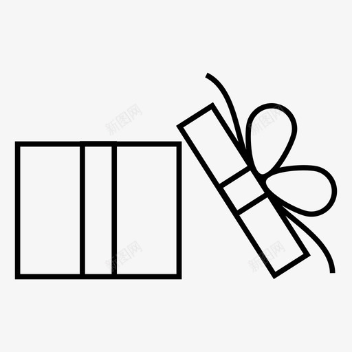 打开礼物施舍盒子图标svg_新图网 https://ixintu.com 包装 打开盒子 打开礼物 捐赠 施舍 盒子 礼物 自愿