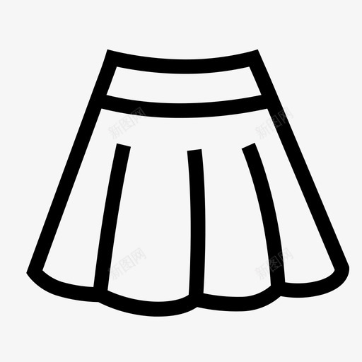 裙子附加另一件图标svg_新图网 https://ixintu.com 另一件 标牌 标记 短裙 脱衣服 衣服 衬衫 裙子 附加