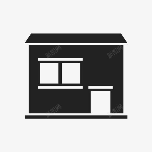 房屋信号移除图标svg_新图网 https://ixintu.com 不动产 住宅 信号 删除 大厦 房屋 推迟 移动 移除