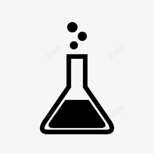 烧瓶视图严肃图标svg_新图网 https://ixintu.com 严肃 化学 实验 实验室 开放 文件 烧杯 烧瓶 科学 视图 黄道带