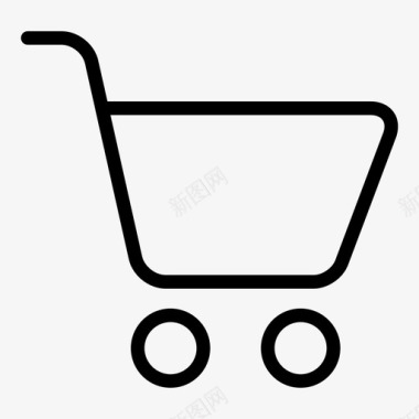 购物车标志购物篮图标图标