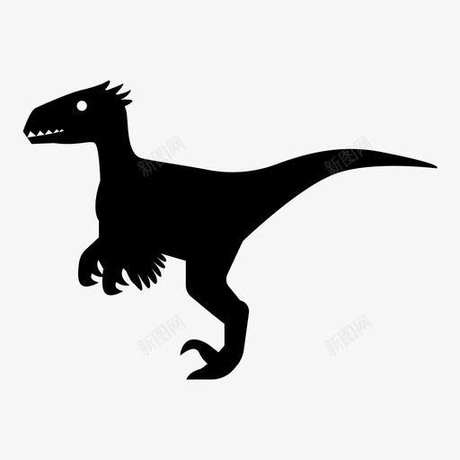 迅猛龙无侏罗纪图标svg_新图网 https://ixintu.com deinonychus gold hold 侏罗纪 出售 史前动物 大胆 恐龙 无 肉食性 迅猛龙