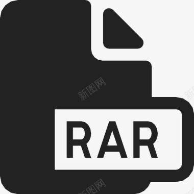 rar文件用户界面流图标图标