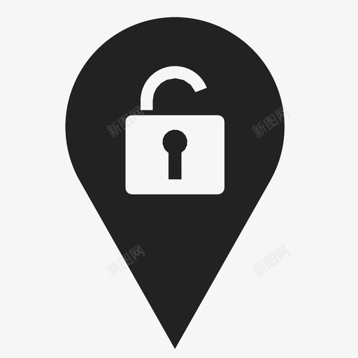 储物柜安全安全区图标svg_新图网 https://ixintu.com 保护 储物柜 关闭 安全 安全区 财政部 钥匙 银行