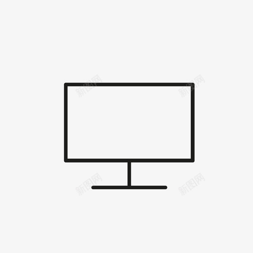 显示器支架屏幕图标svg_新图网 https://ixintu.com 光标 在线 屏幕 打印机电路板 支架 数字 显示器 电子 电子商务线路图标 计算机