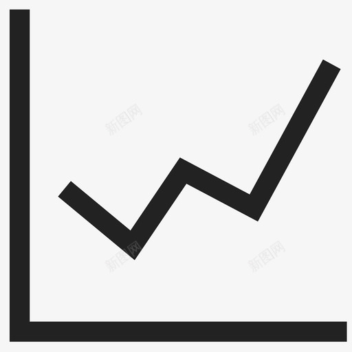 股票价格图表经济图标svg_新图网 https://ixintu.com 图表 增长 市场 报告 线图 经济 股票价格 销售