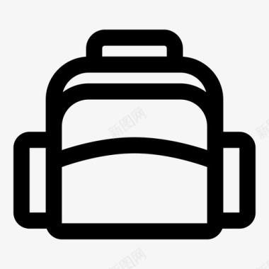 背包学生学校图标图标