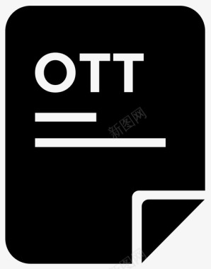 ott文件打开操作员图标图标
