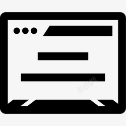 两行浏览器窗口扫描页面信息查找图标高清图片
