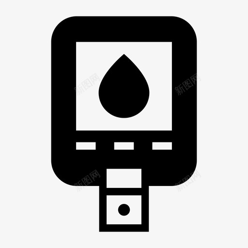 血液测试血液糖图标svg_新图网 https://ixintu.com ttest 白细胞 糖 糖尿病 药物平板 血液 血液测试